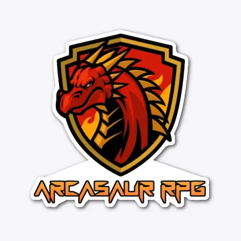 Arcasaur RPG Logo