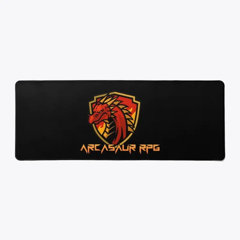 Arcasaur RPG Logo Desk Mat